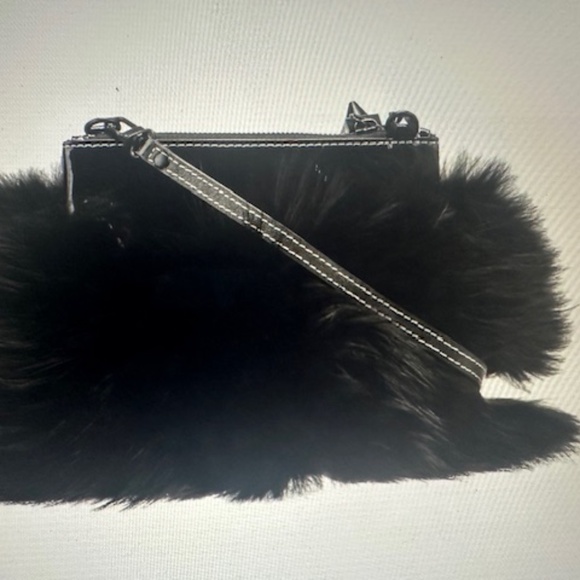 EMM KUO REAL FOX CLUTCH PURSE! BRAND NEW NEVER USED! - Picture 3 of 5